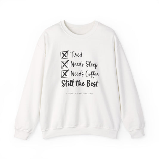 Still the Best Checklist Crewneck Sweatshirt | playful gratitude, micro-joy