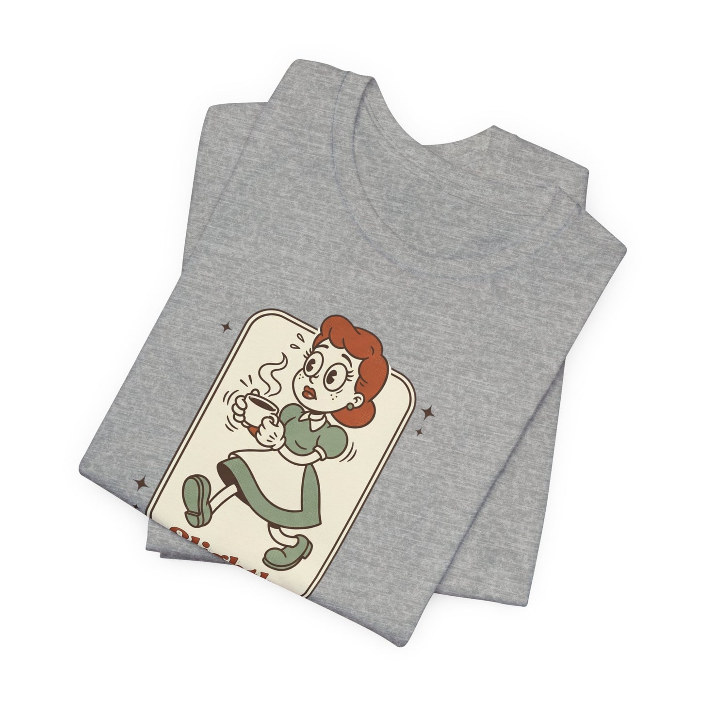 Slightly Overstimulated tee | vintage camping vibe, hiking, respect the locals