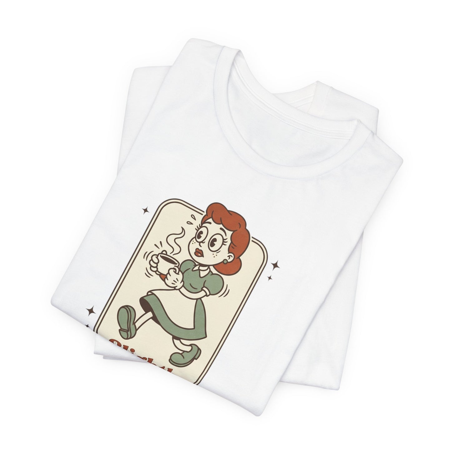 Slightly Overstimulated tee | vintage camping vibe, hiking, respect the locals