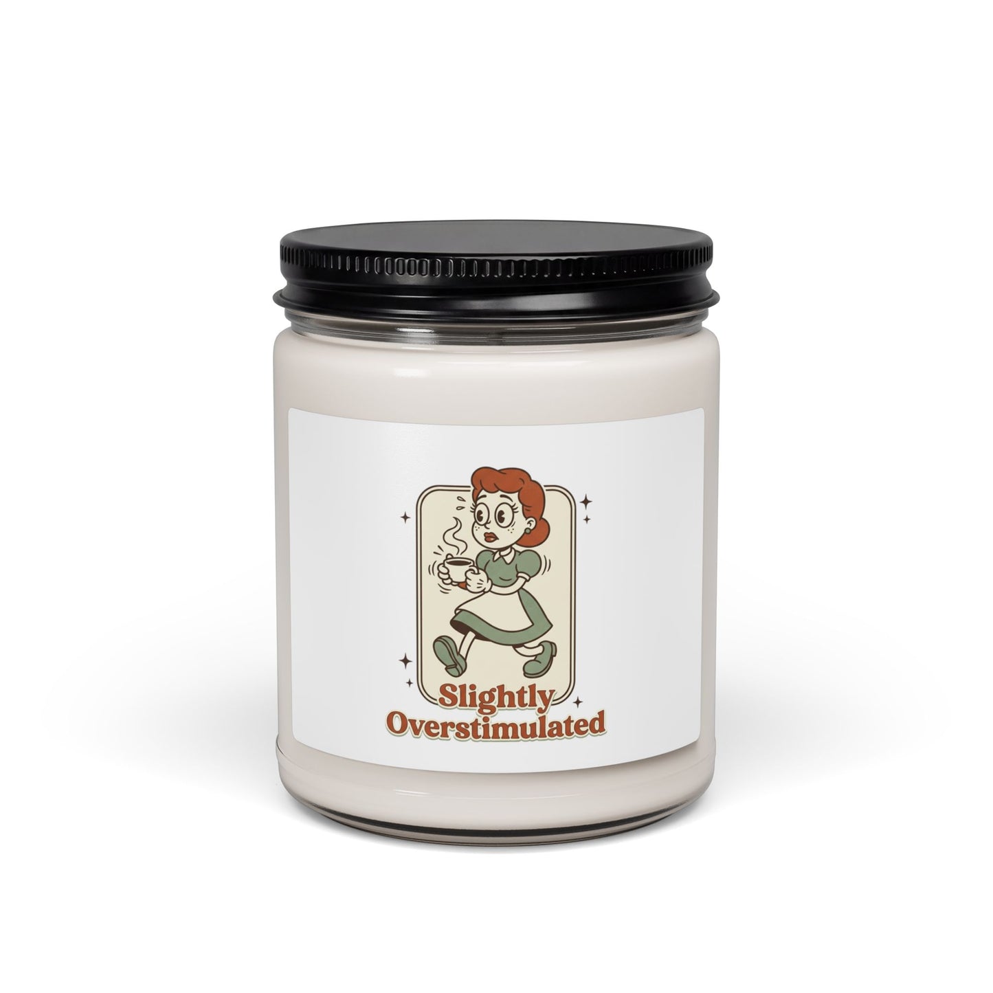 Slightly Overstimulated Soy Candle | eco-friendly, vintage national parks vibe