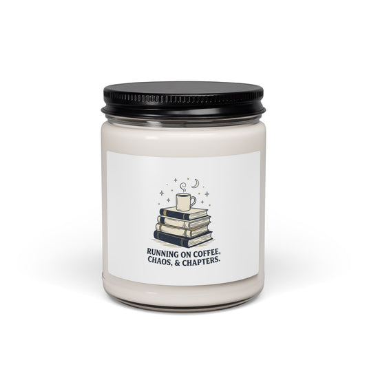 Sunny Bookish Candle Jar | summer aesthetic, pastel coastal vibes