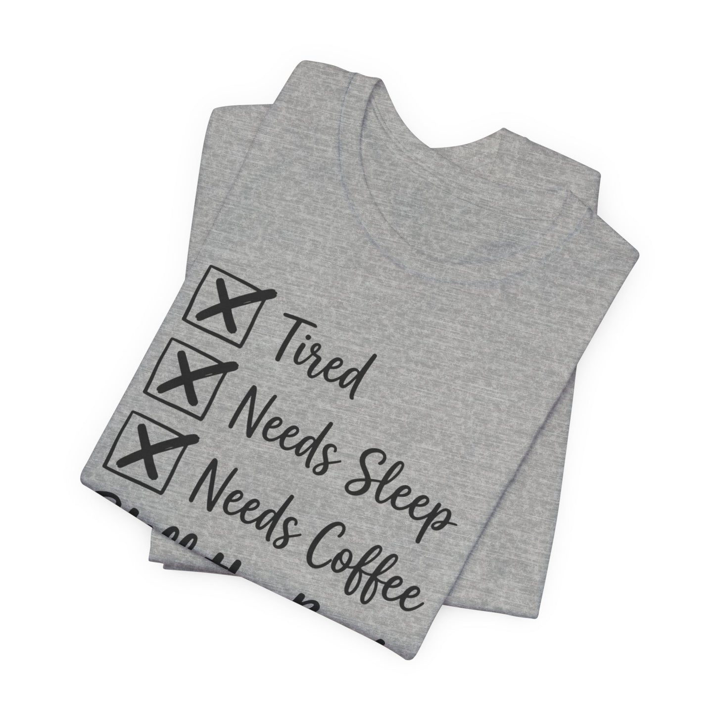 Everything Hallelujah checklist tee | gratitude humor, playful typography