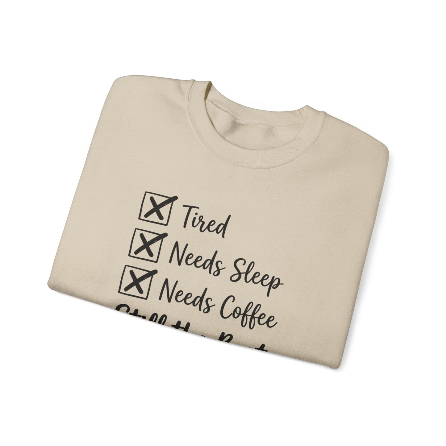 Still the Best Checklist Crewneck Sweatshirt | playful gratitude, micro-joy
