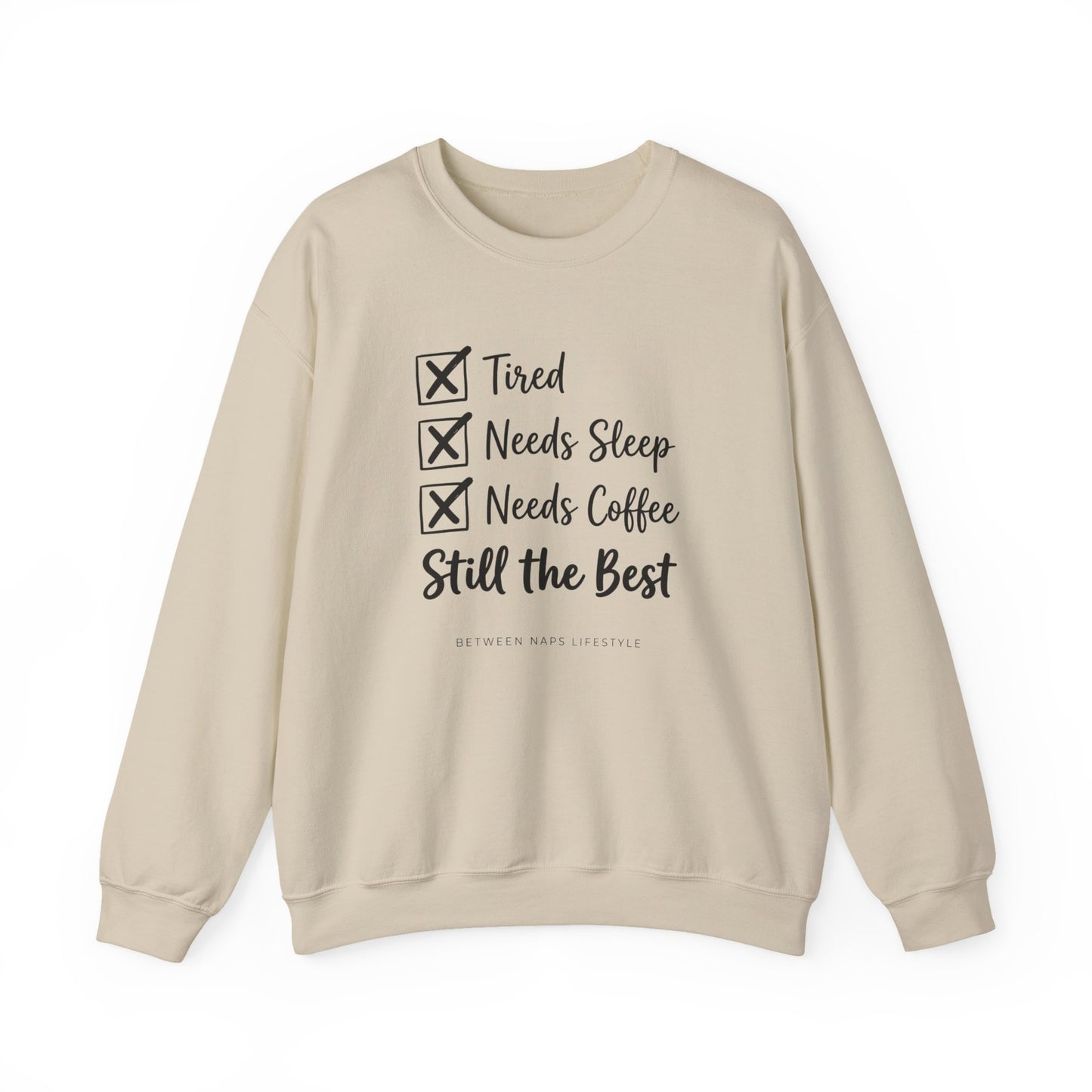 Still the Best Checklist Crewneck Sweatshirt | playful gratitude, micro-joy