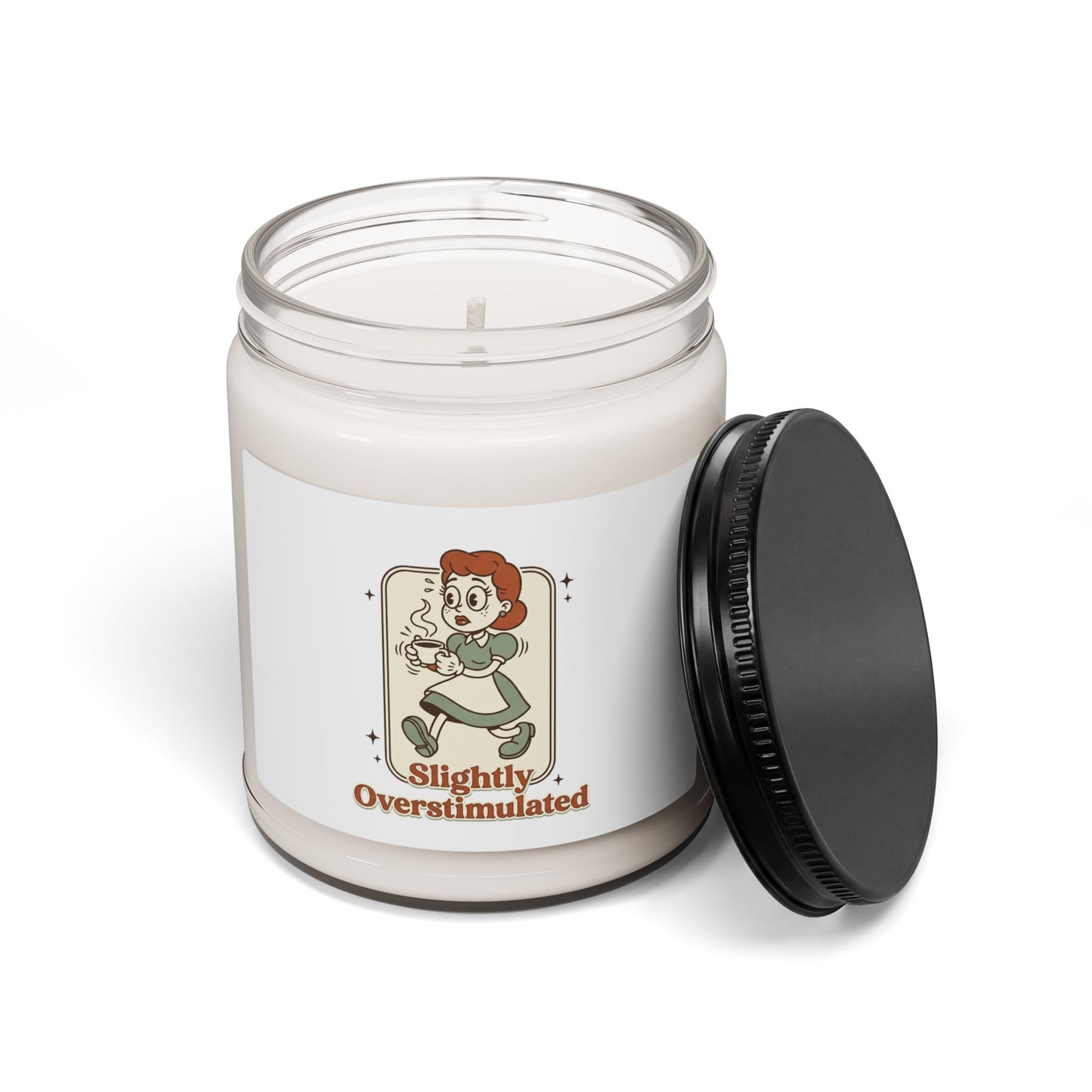 Slightly Overstimulated Soy Candle | eco-friendly, vintage national parks vibe