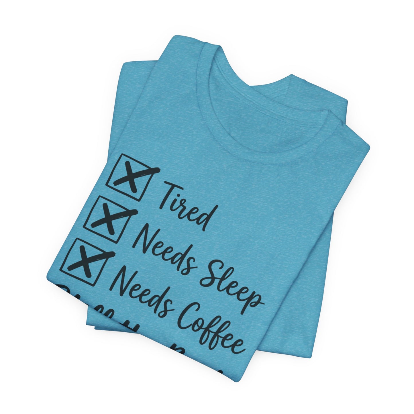 Everything Hallelujah checklist tee | gratitude humor, playful typography