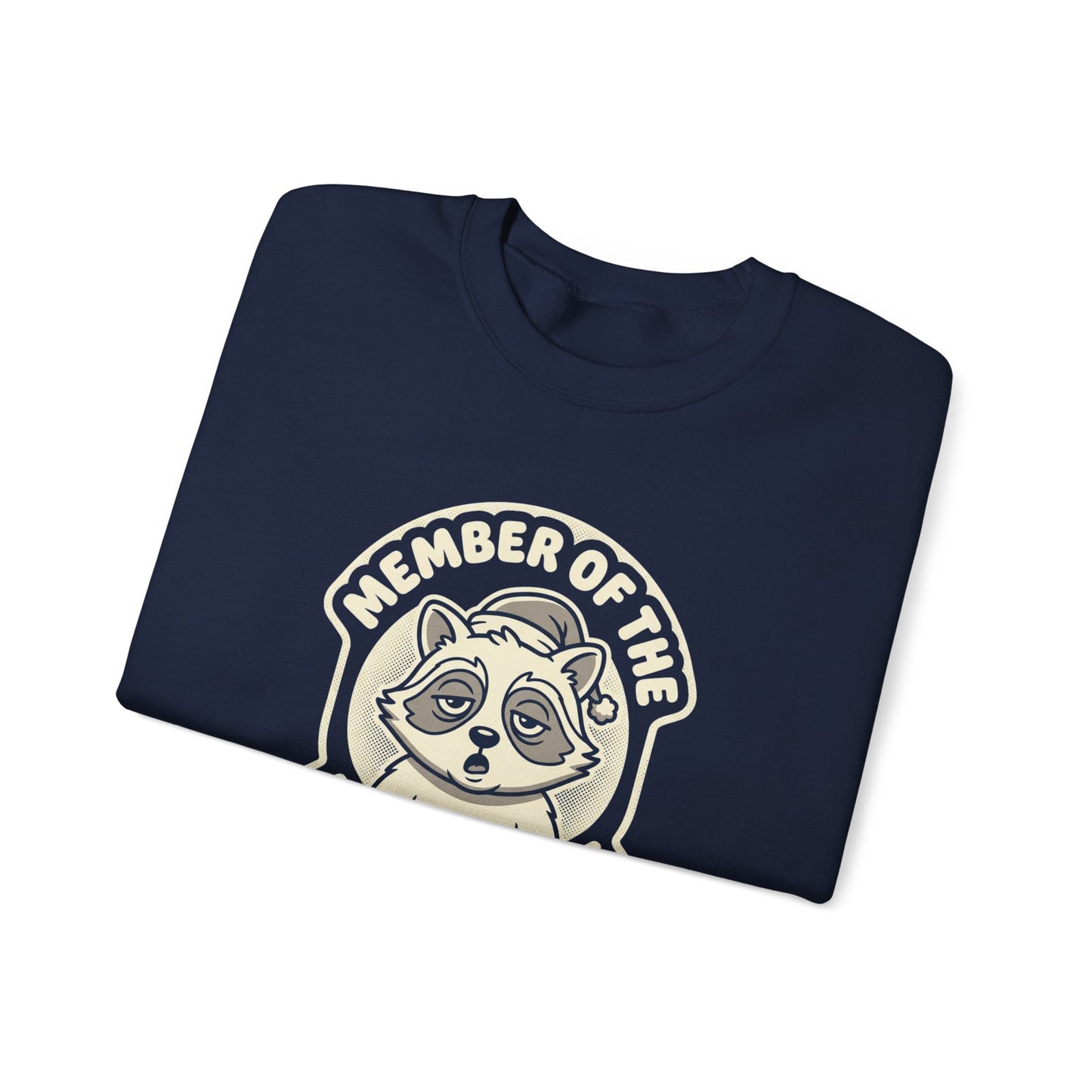 Raccoon Mascot Crewneck Sweatshirt