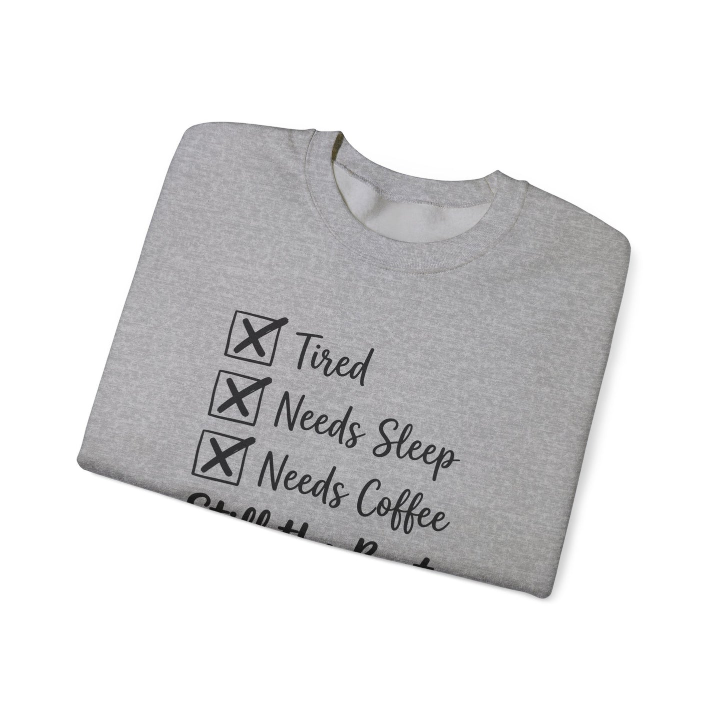 Still the Best Checklist Crewneck Sweatshirt | playful gratitude, micro-joy