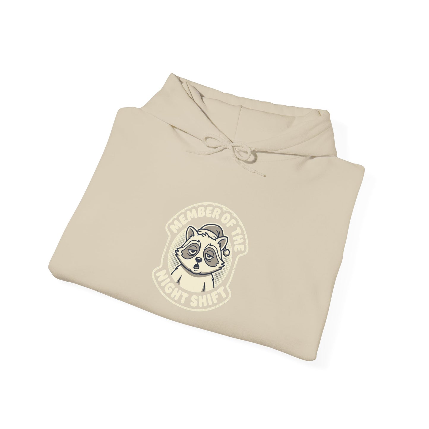 Retro Soccer Raccoon Hoodie