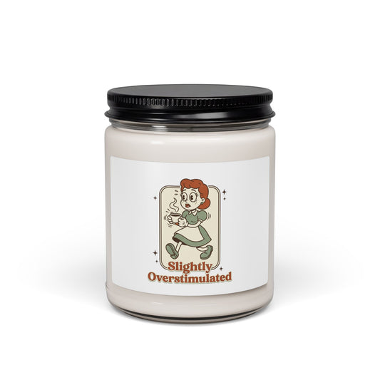 Slightly Overstimulated Soy Candle | eco-friendly, vintage national parks vibe