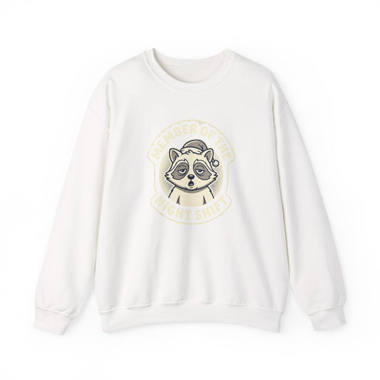 Raccoon Mascot Crewneck Sweatshirt