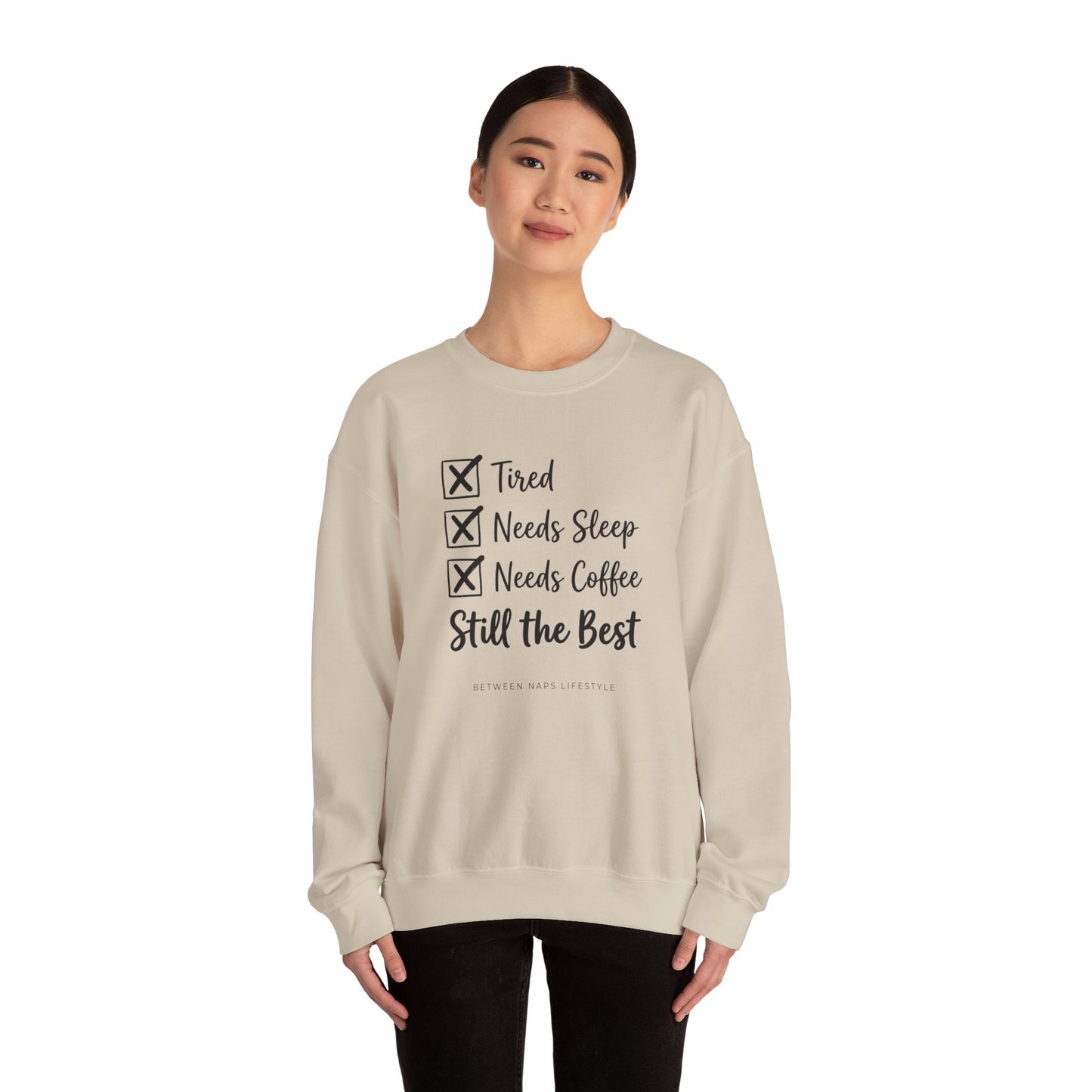 Still the Best Checklist Crewneck Sweatshirt | playful gratitude, micro-joy