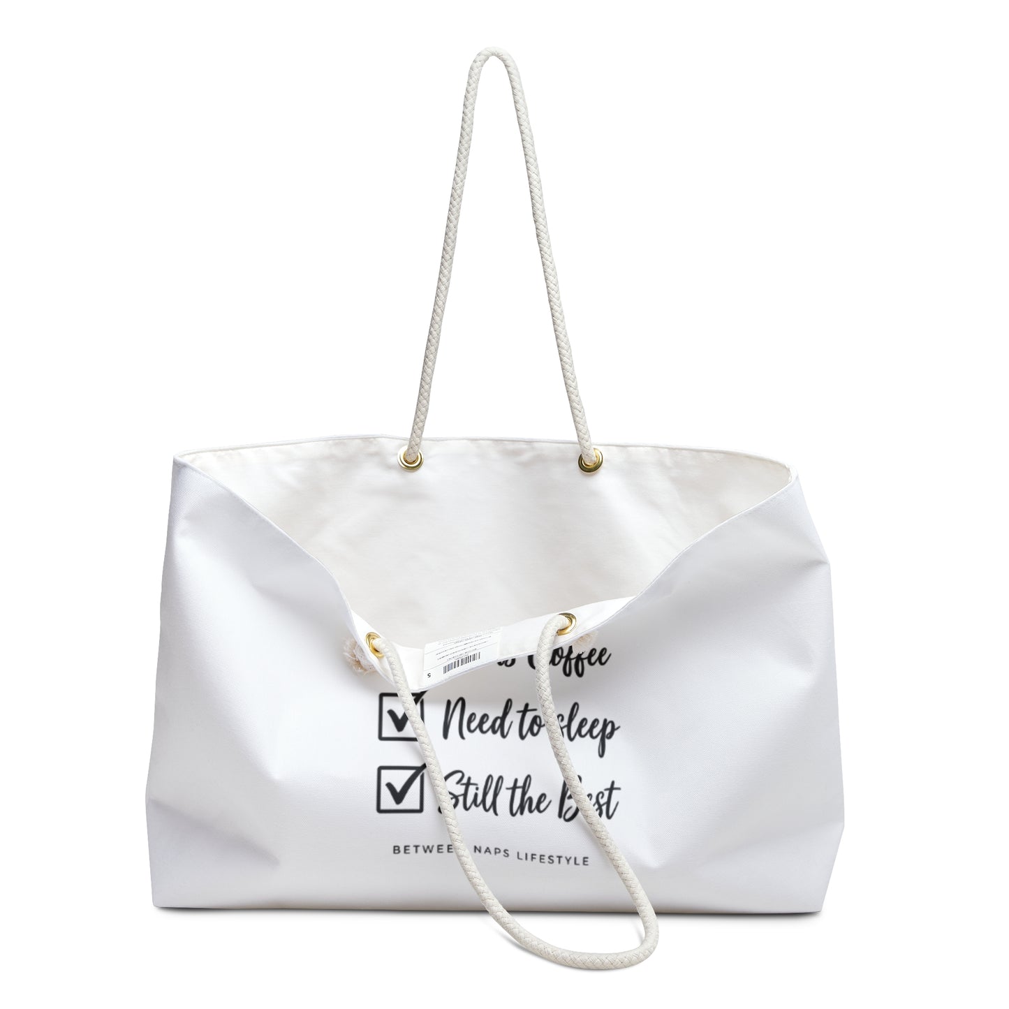 Still the Best Weekender Bag – Cozy Coffee & Relaxation Travel Tote