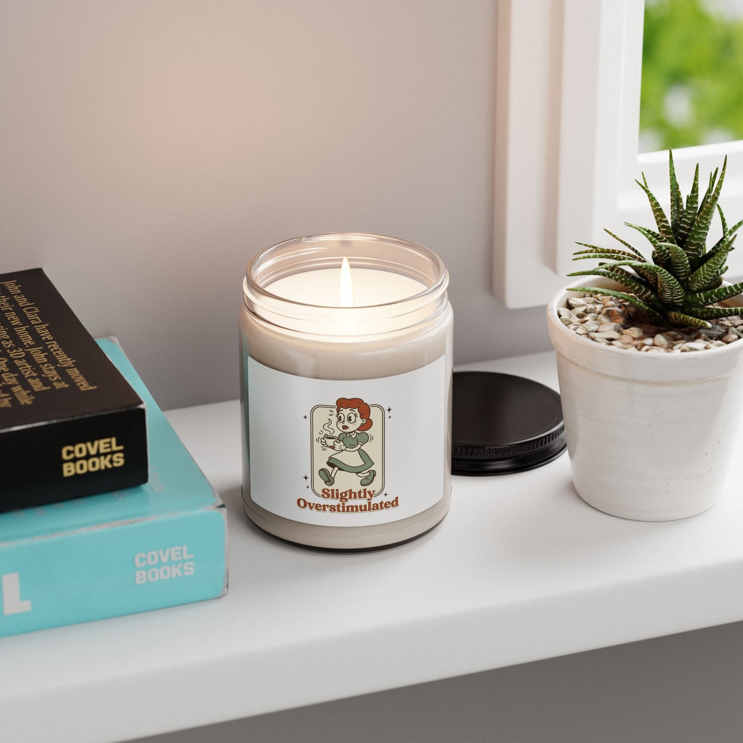 Slightly Overstimulated Soy Candle | eco-friendly, vintage national parks vibe